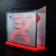 Encapsulated Lucite Financial Tombstone
